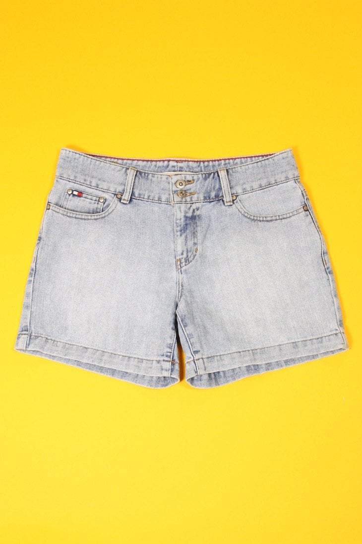 denim shorts tommy hilfiger