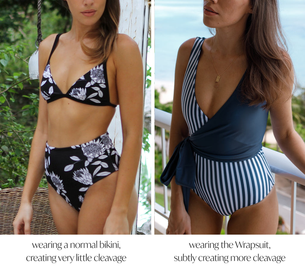 Are our Reversible Wrapsuits suitable for larger busts? – Baiia