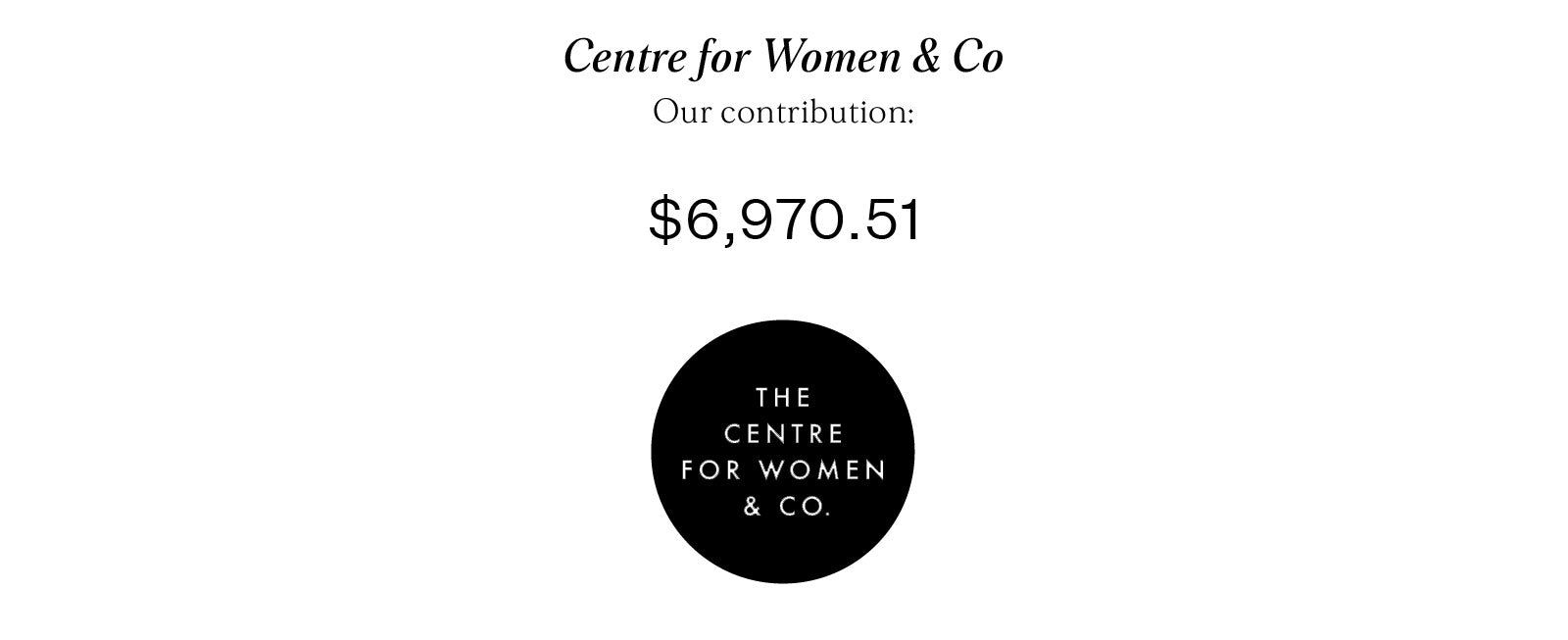 Centre for Women Co charity