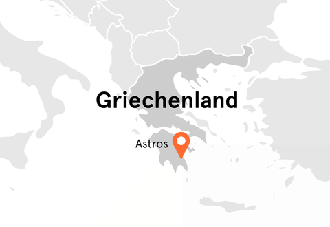 Direkt vom Feld Landkarte Griechenland Majoran