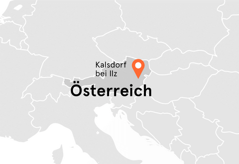 Direkt vom Feld Landkarte Österreich Schwarzkümmel