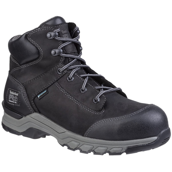 Black Hypercharge Lace Up Safety Boot – TimberlandPRO