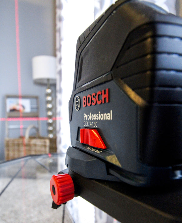 Ashley Basnight Bosch Laser Level Tool Review “It’s time 
