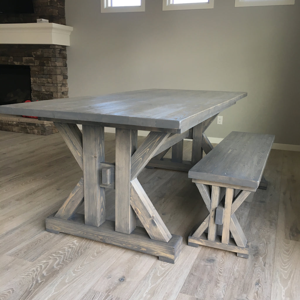 French Farmhouse Dining Table Handmade Haven