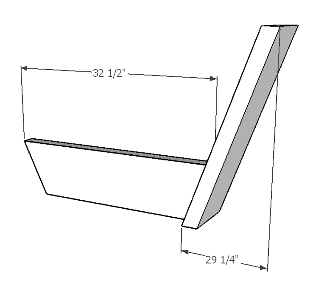 Industrial Console Table Plans