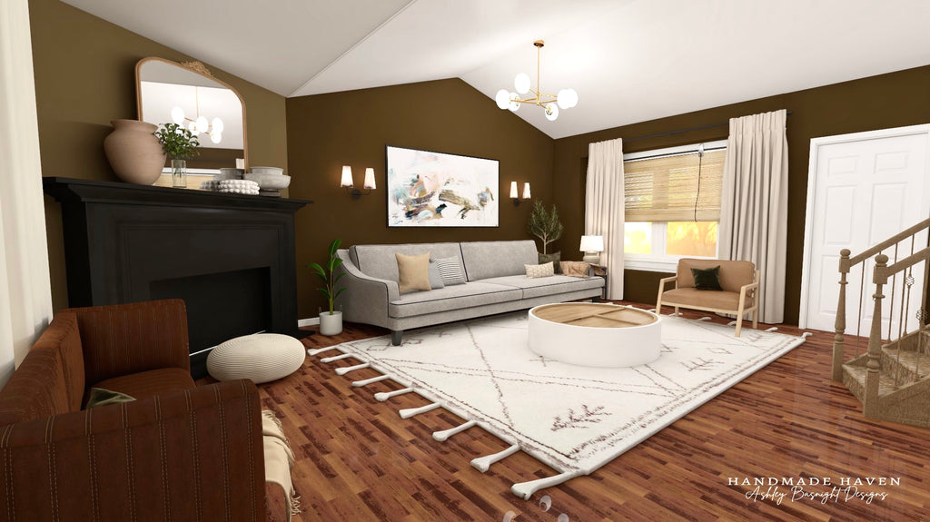 Living Room E-Design 