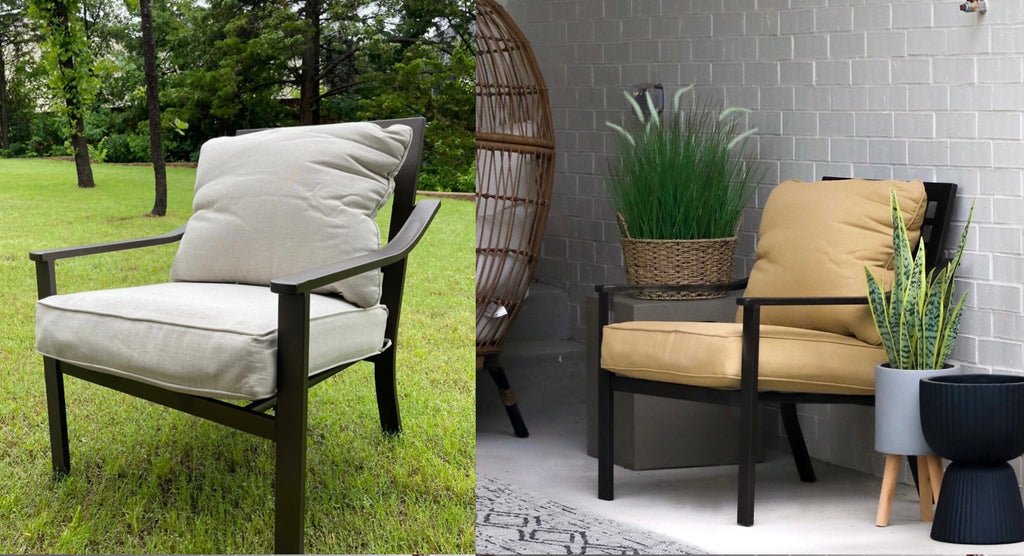 Outdoor Fabric Paint makeover