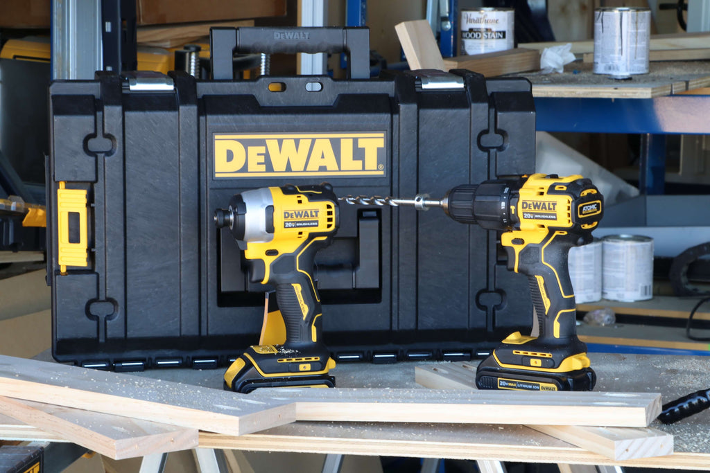 Dewalt ATOMIC 20-Volt MAX Lithium-Ion Cordless Hammer Drill/Impact Combo Kit (2-Tool) with ToughSystem Case