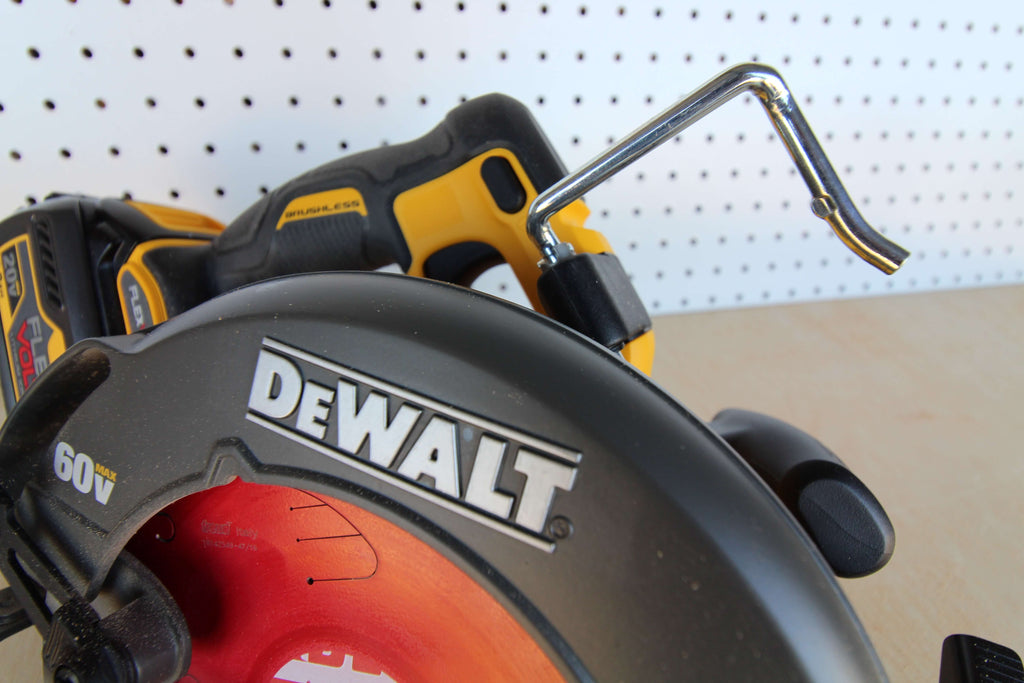 DEWALT FLEXVOLT circular saw rafter hook