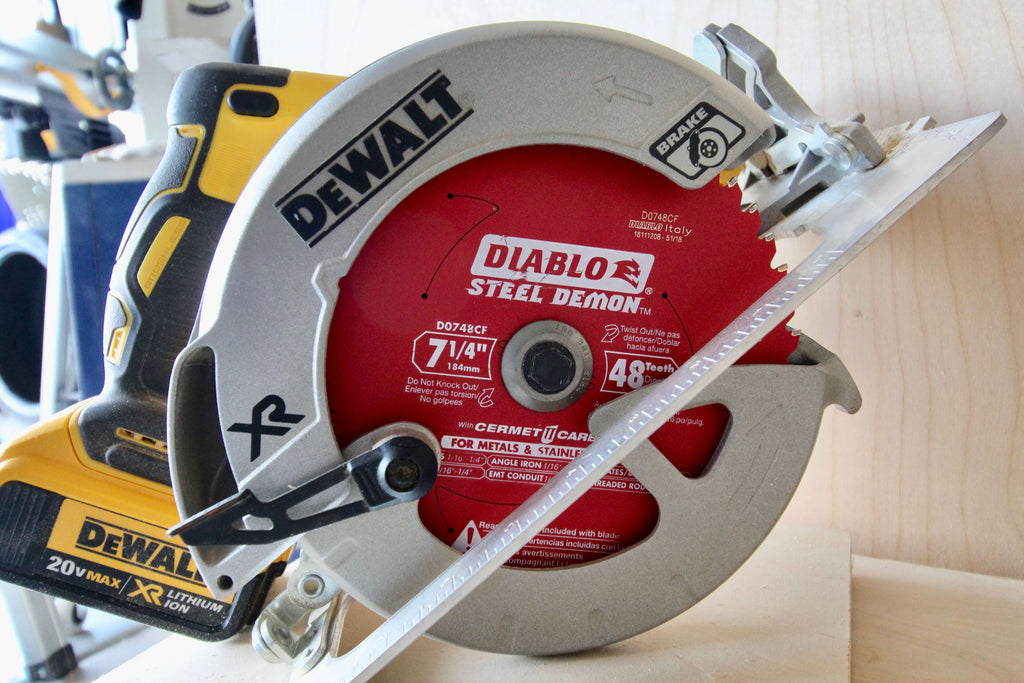 DIABLO 7-1/4 IN. X 48-TEETH CERMET STEEL DEMON FERROUS METAL CUTTING SAW BLADE