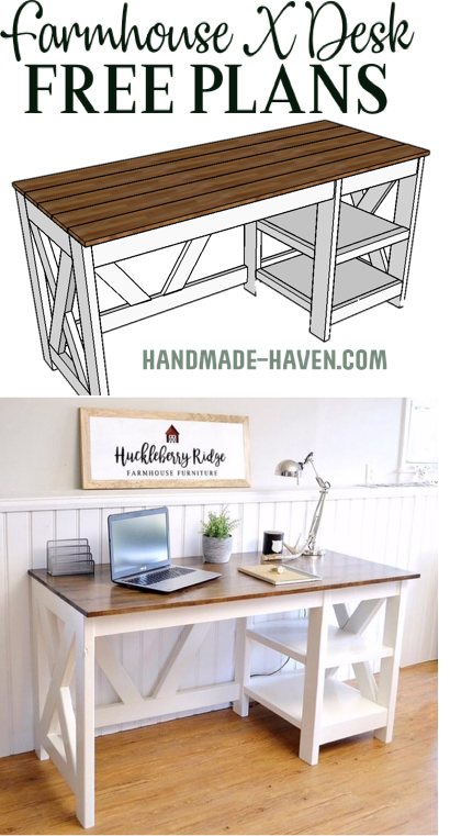 Farmhouse X Desk