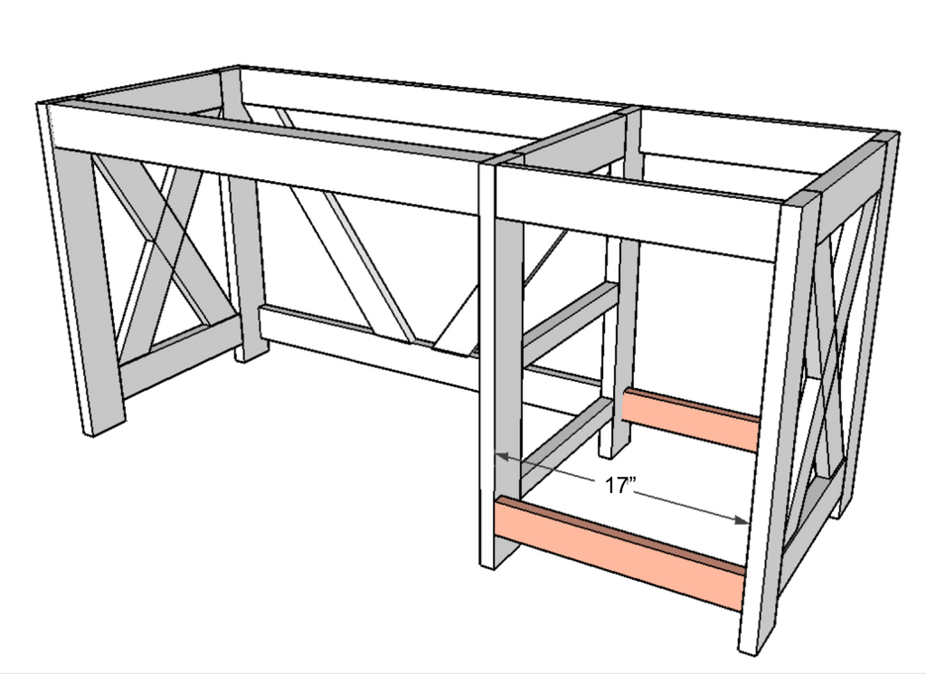 Farmhouse Desk Plans Handmade Haven Diy