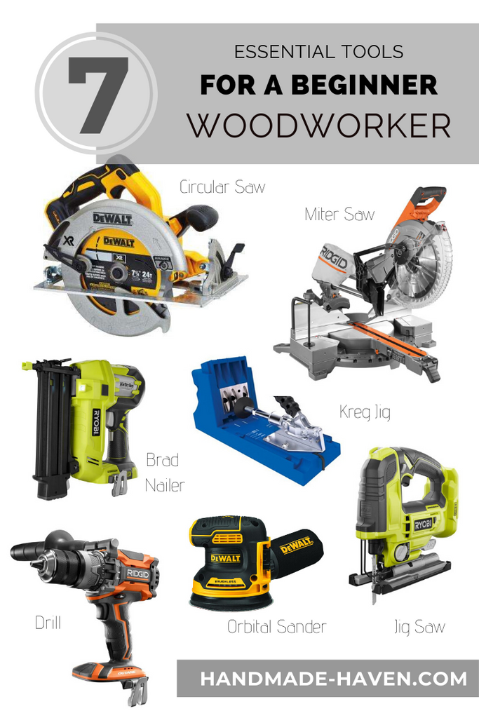 Woodworking Tools for a Beginner Woodworker