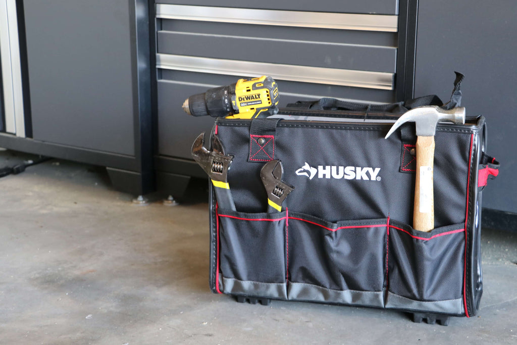 Husky Tote with Tool Organizer