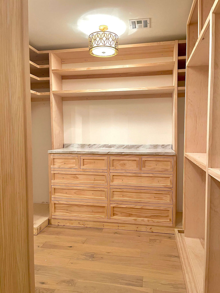 DIY Master Walk In Closet Build