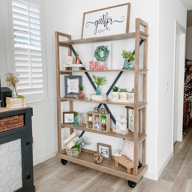 Modern Farmhouse Bookcase