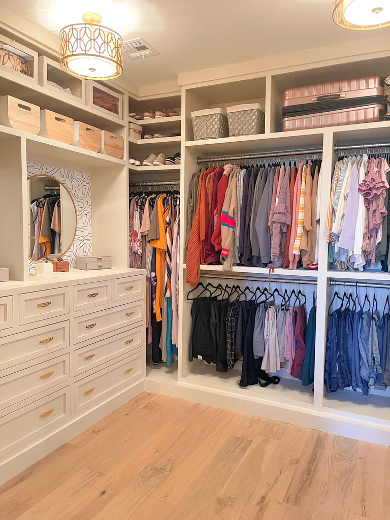 DIY Master Walk in closet