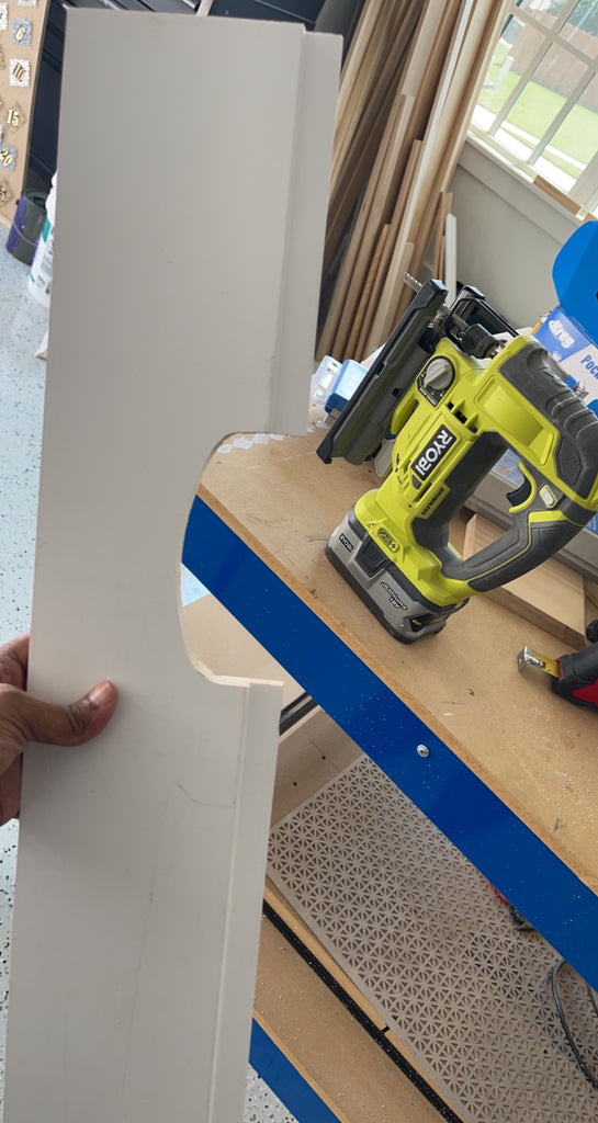 Jigsaw cut with ryobi jigsaw