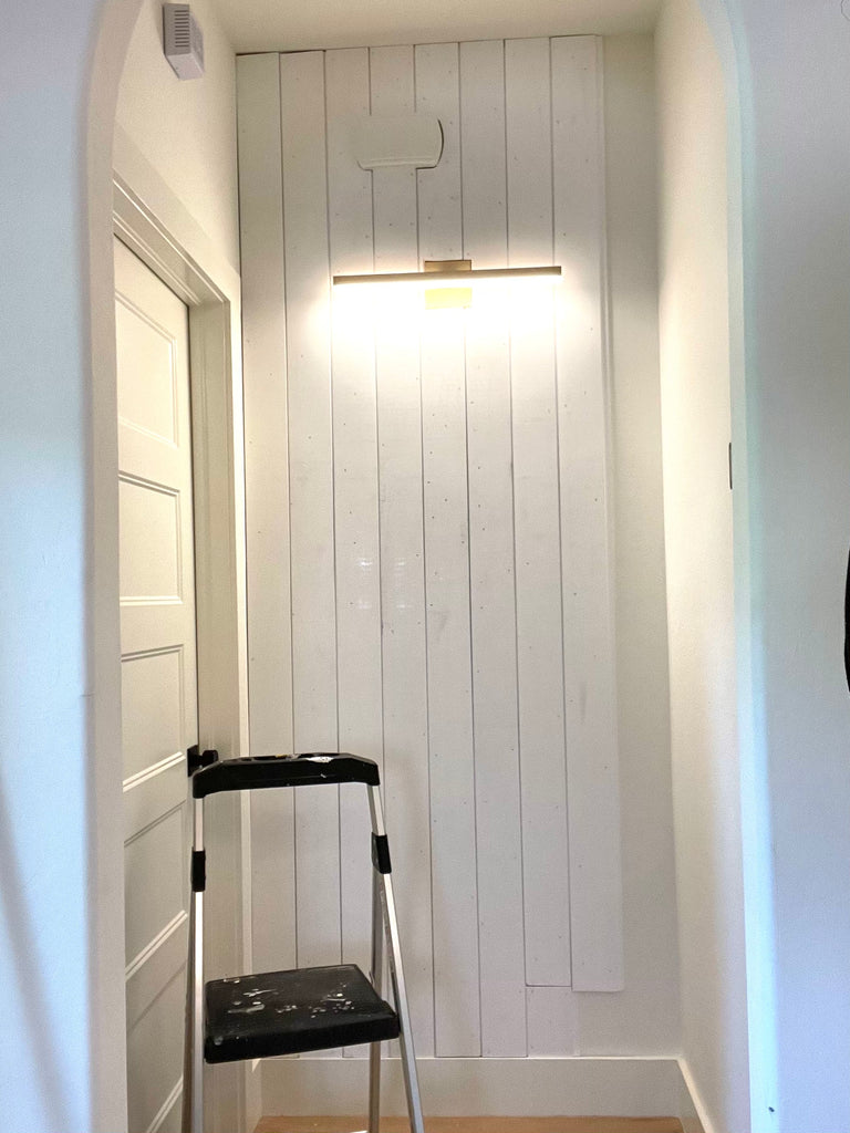 Shiplap installed