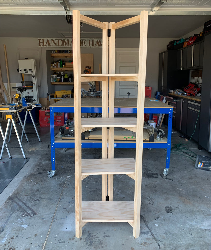 DIY Ladder Bookcase