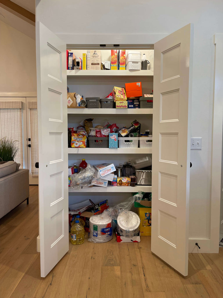 Pantry Makeover Before