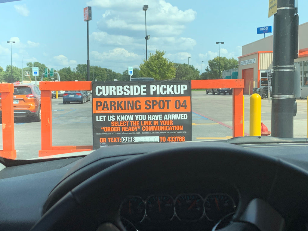 Home Depot Curbside Pickup
