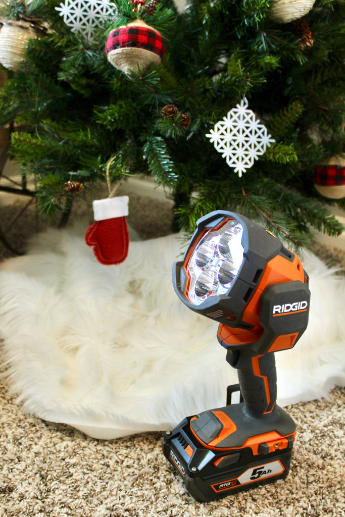 Ridgid GEN5X 18-Volt Dual-Power Light Cannon