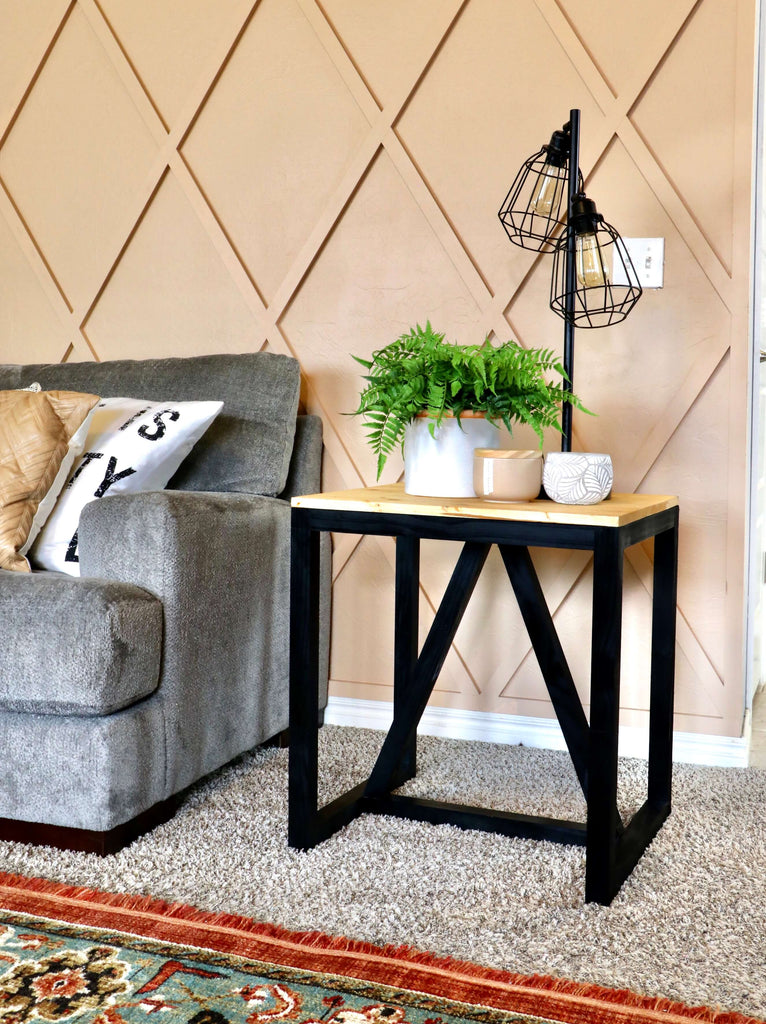 Diy Side Table Printable Plans Handmade Haven