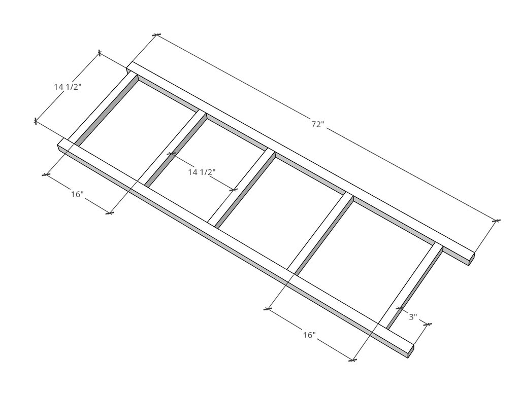 DIY Ladder Bookcase