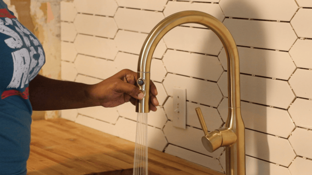 Installing Kitchen Faucet