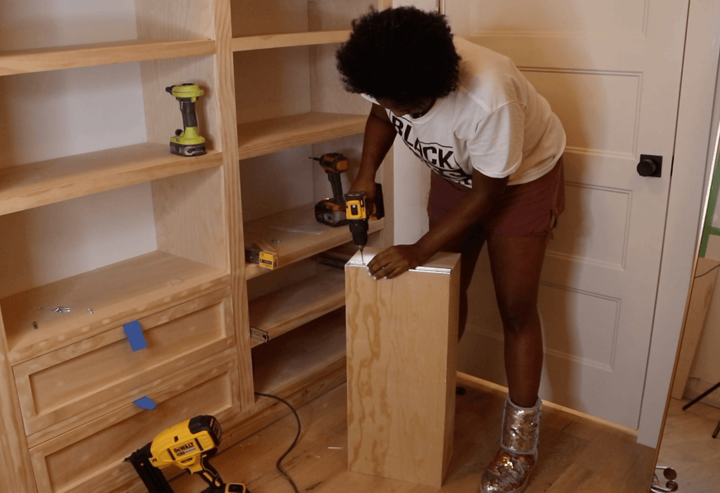 Install Drawer Slides