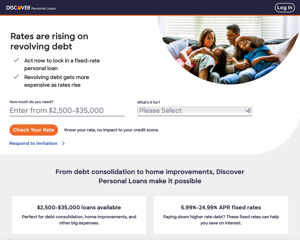 Discover Personal Loans