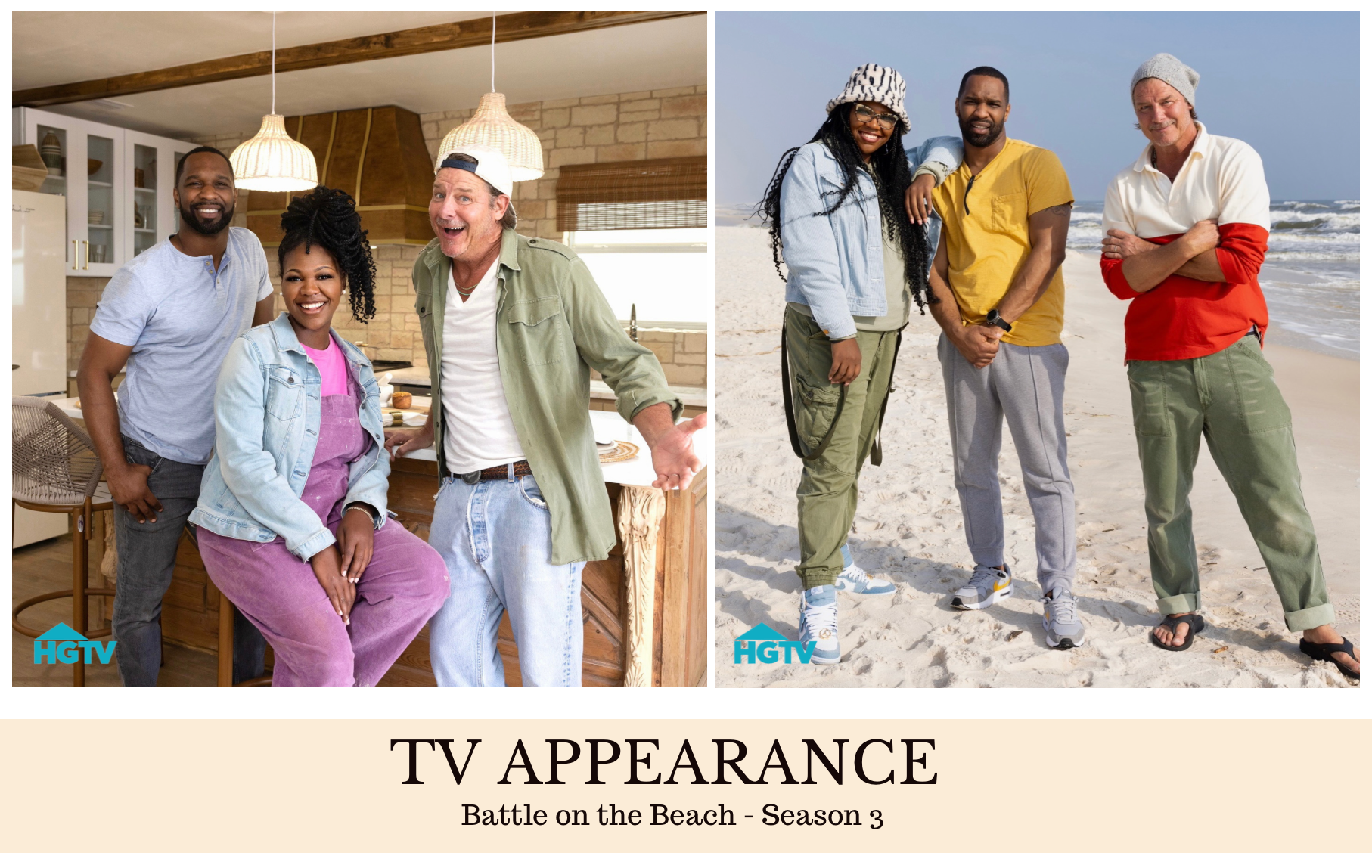 HGTV Battle on the beach