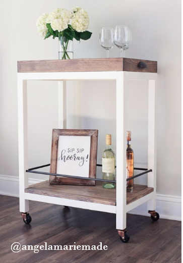 Simple & Easy DIY Wood Desk for $45 - Angela Marie Made