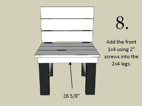 Entry Way Bench Tutorial - 3D Plans