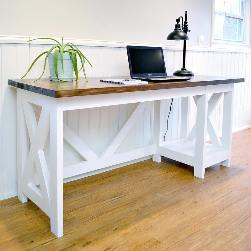 Farmhouse X Desk