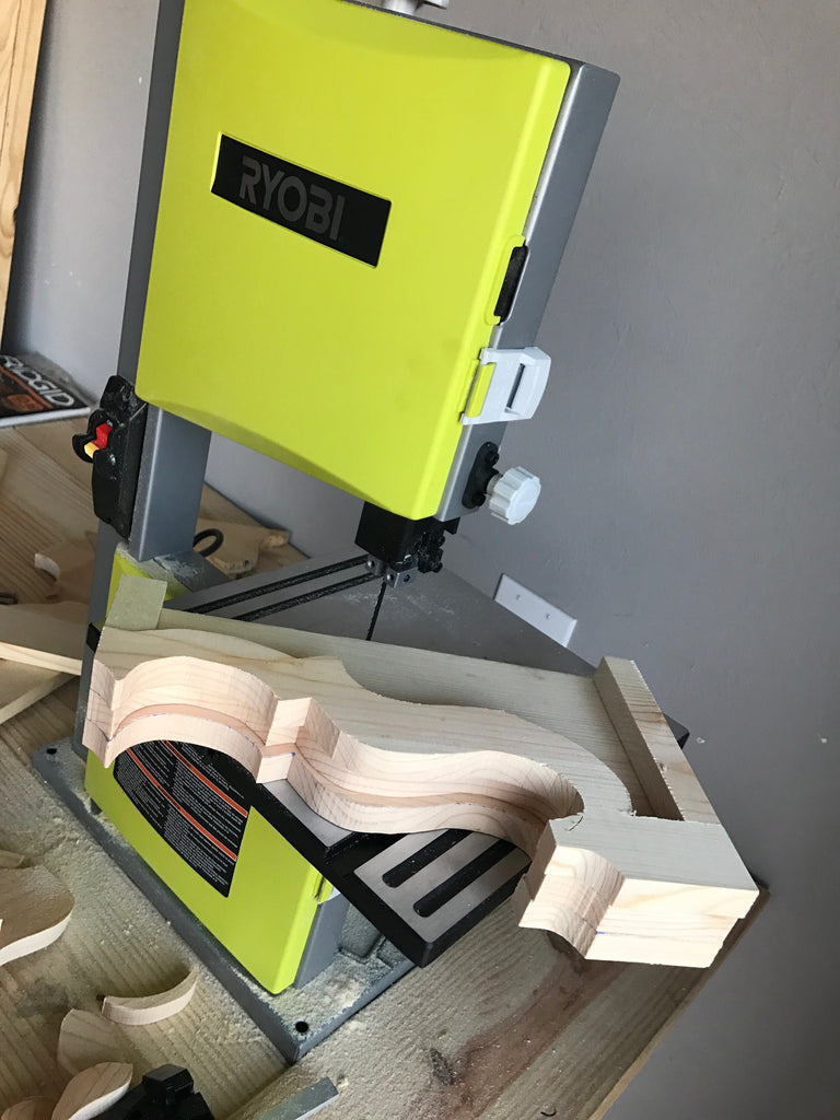 Handmade Corbel using Ryobi Bandsaw