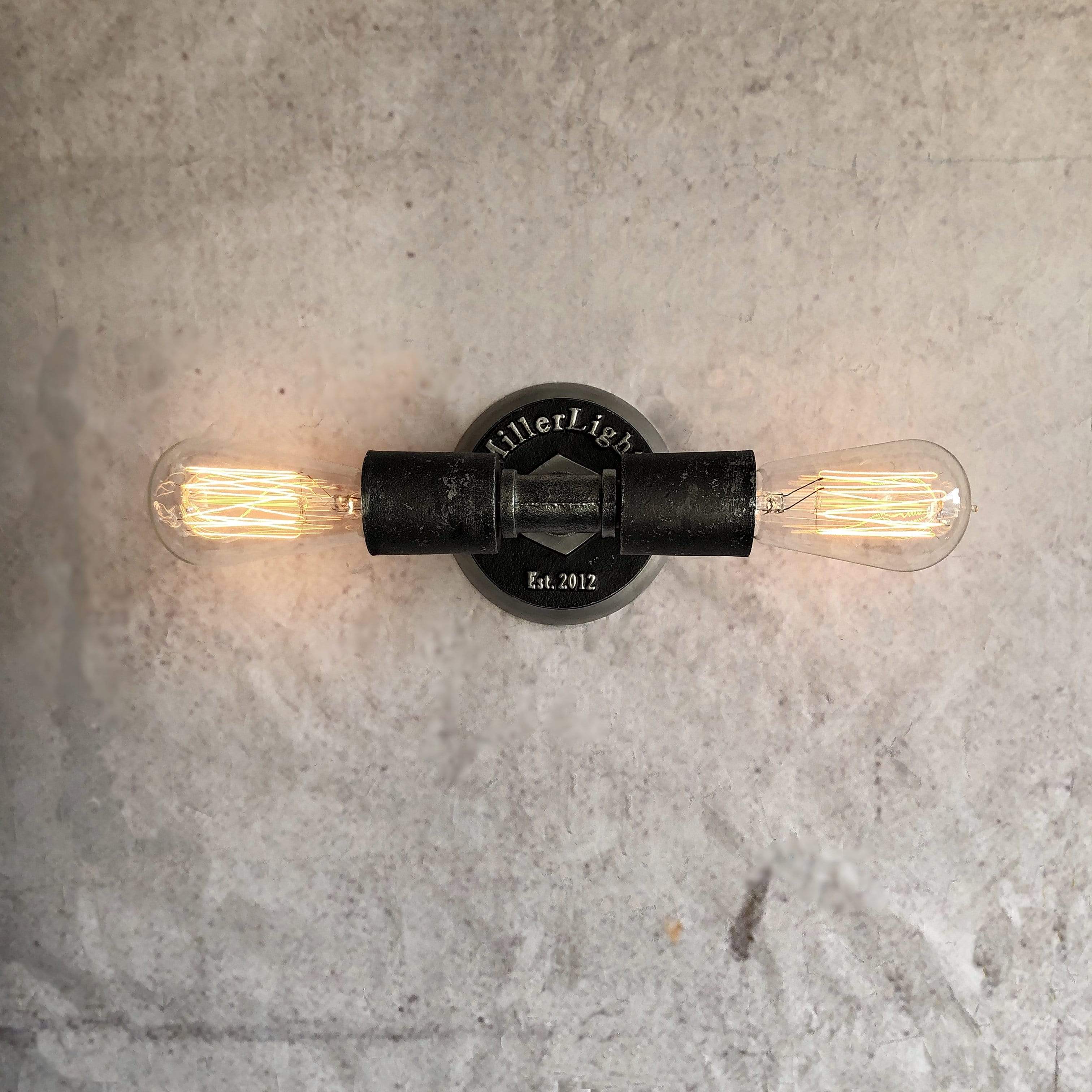 exposed bulb sconce