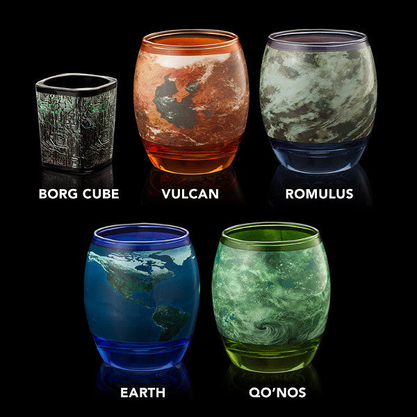 Star Wars planetary drinking glasses - Boing Boing