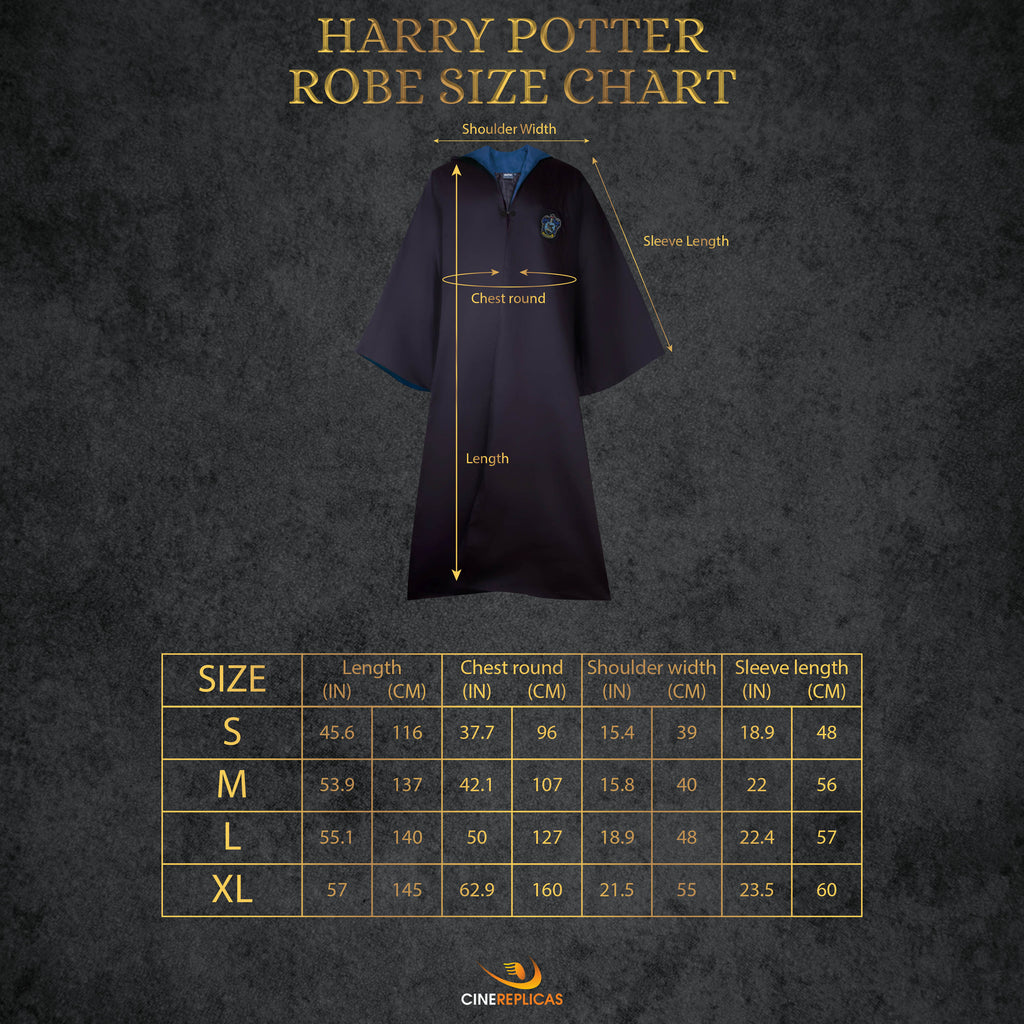 Plus Size Adult Deluxe Harry Potter Ravenclaw Robe Costume