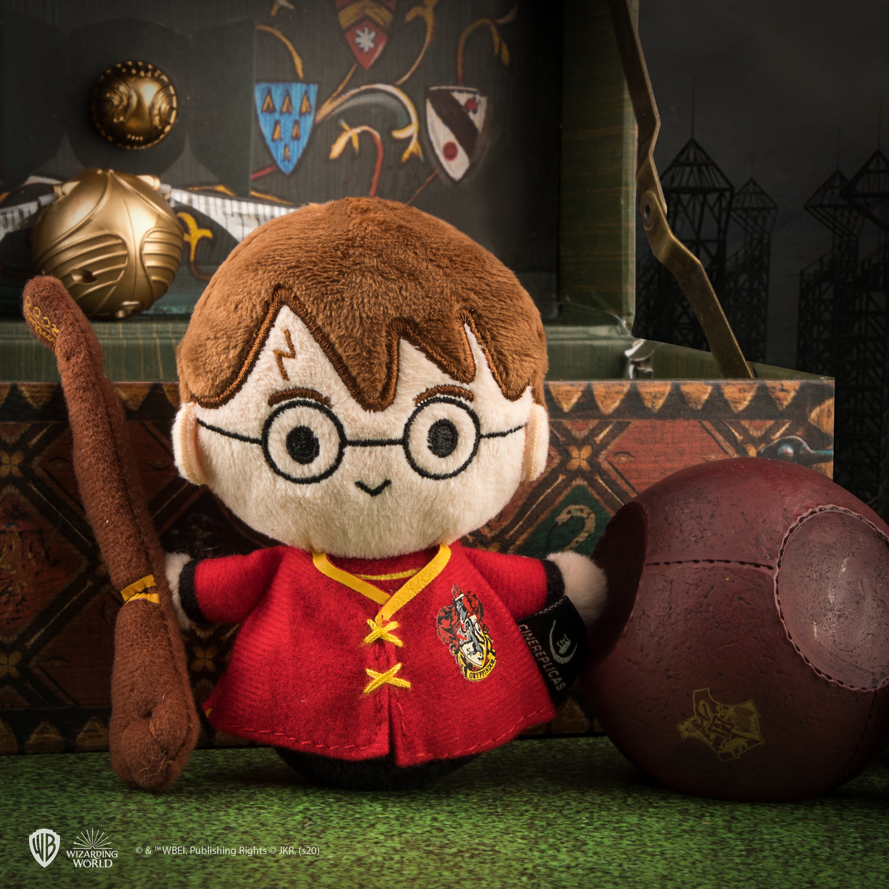 Harry Potter Quidditch Plush Keyring Harry Potter Cinereplicas Cinereplicas Usa