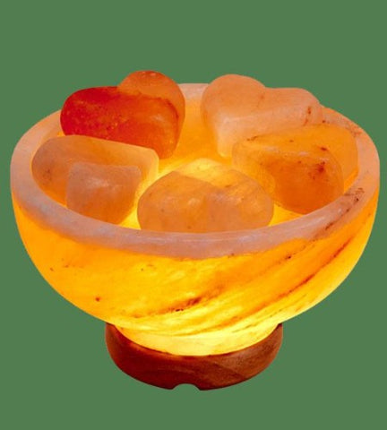 salt lamp foot warmer