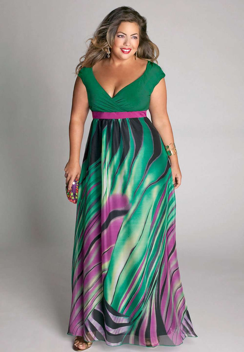 Perfectly Fit Designer Plus Size - Adelle Dress - igigi.com Clothing