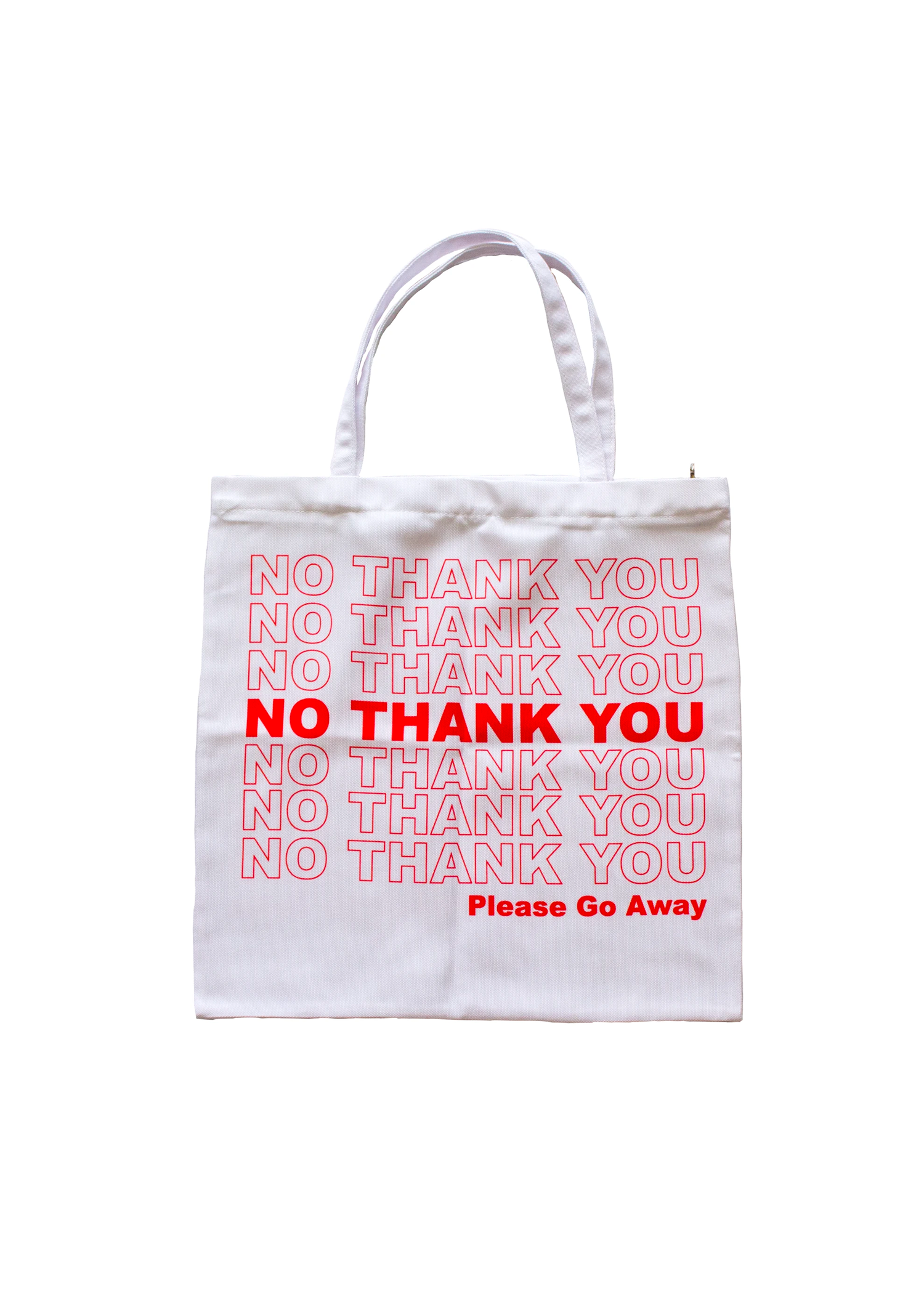 No Thank You Tote Bag Trash Queen