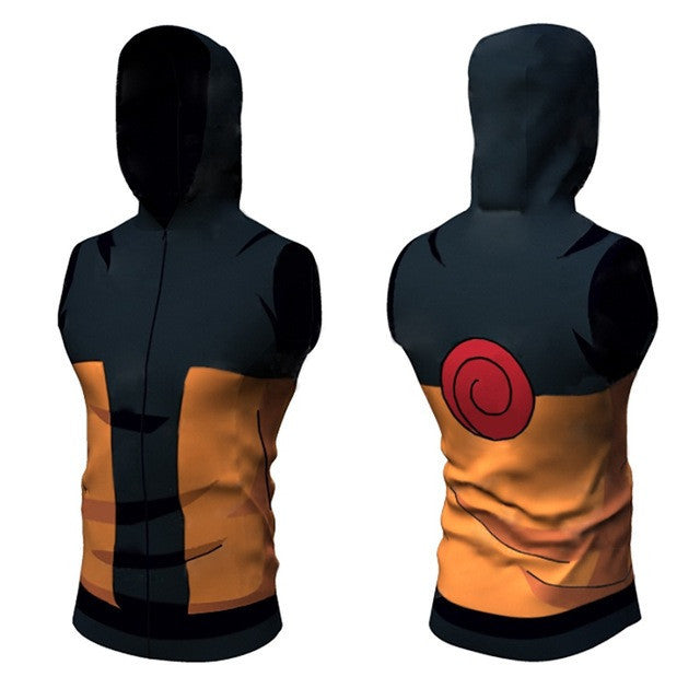 goku sleeveless hoodie