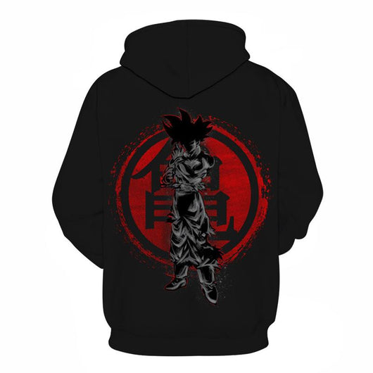 goku kanji hoodie