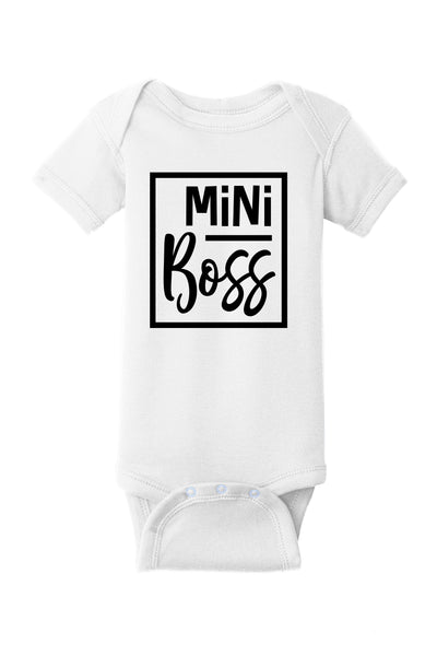mini boss onesie