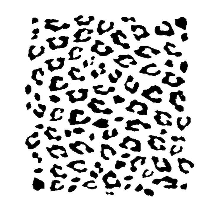 Leopard Pattern - High Quality Reusable Stencil on 10 mil Mylar – Go ...