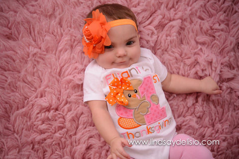 1st thanksgiving outfits for baby girl