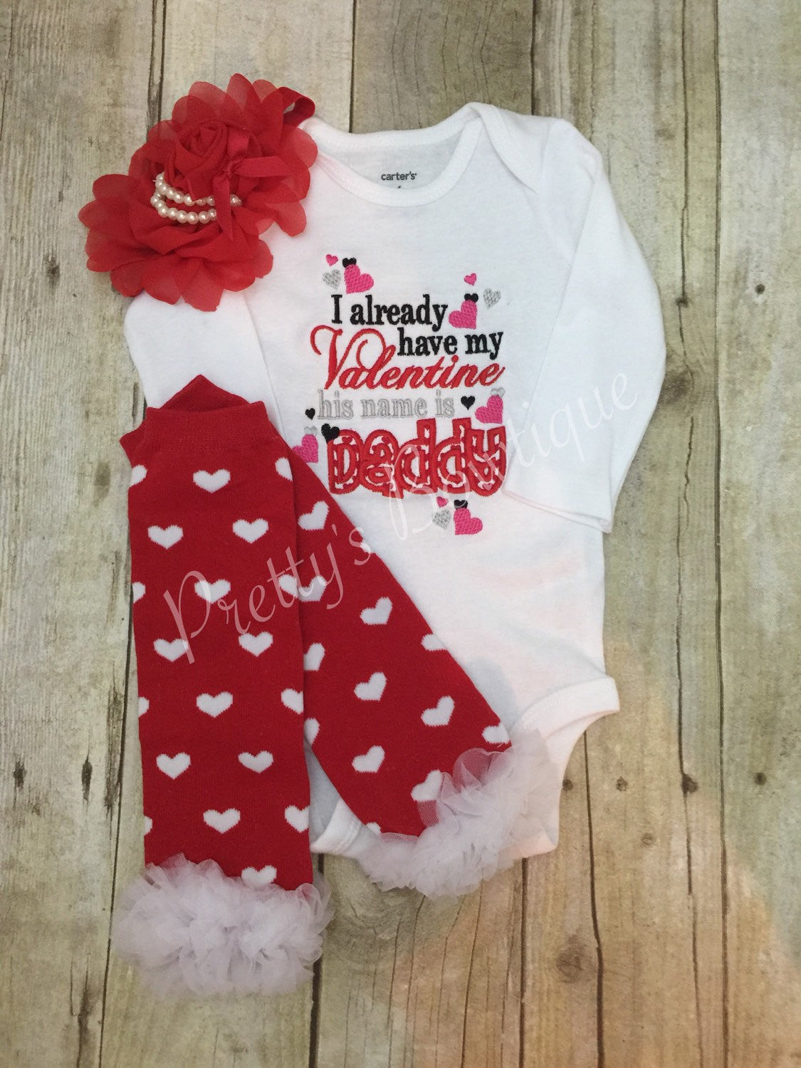 infant valentine outfit